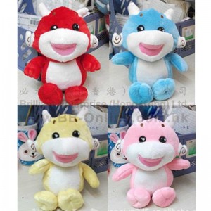 19cm 吉祥龍公仔 (混色)